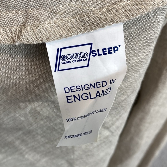 Sound Sleep linen maxi wrap dress XXL taupe preppy minimalist luxury resort - Picture 7 of 11